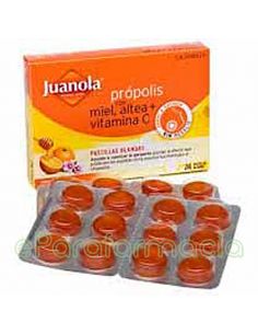 JUANOLA PROPOLIS MIEL Y ZINC  PASTILLAS DE GOMA...