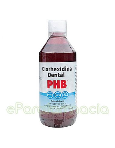 PHB COLUTORIO CLORHEXIDINA 0.12%  500 ML