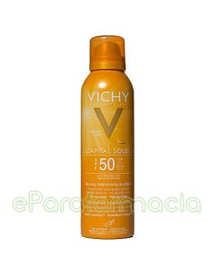 CAPITAL SOLEIL SPF 50 HYDRA ESPUMA TRANSP HIDRAT TACTO...