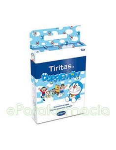 TIRITAS APOSITO ADHESIVO DORAEMON 3 TAMAÑOS 14 U