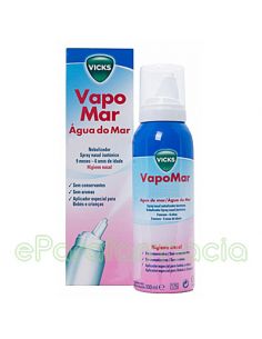 VapoMar Hipertónico spray nasal agua de mar 100ml