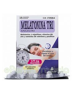 ANGELINI NATURA MELATONINA TRI 30 COMP