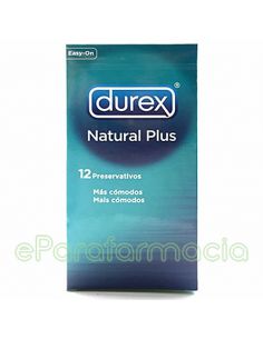 DUREX NATURAL PLUS 12 UNIDADES