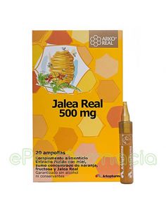ARKOREAL JALEA REAL  50O MG 20 AMP