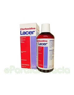 LACER COLUTORIO CON CLORHEXIDINA 500 ML