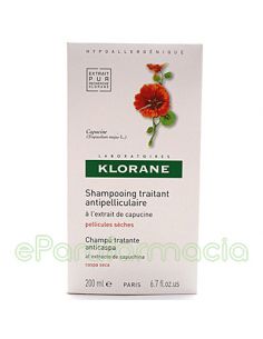 KLORANE CHAMPU CAPUCHINA 200ML