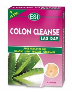 COLON CLEANSE LAX DAY  30 TABLETAS