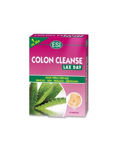 COLON CLEANSE LAX DAY  30 TABLETAS