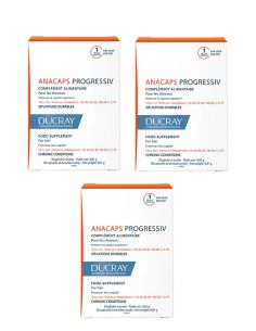 ANACAPS PROGRESSIV DUCRAY 3 X 30 CAPSULAS