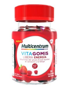 MULTICENTRUM VITAGOMIS LIBERA ENERGIA  30 CARAMELOS DE...