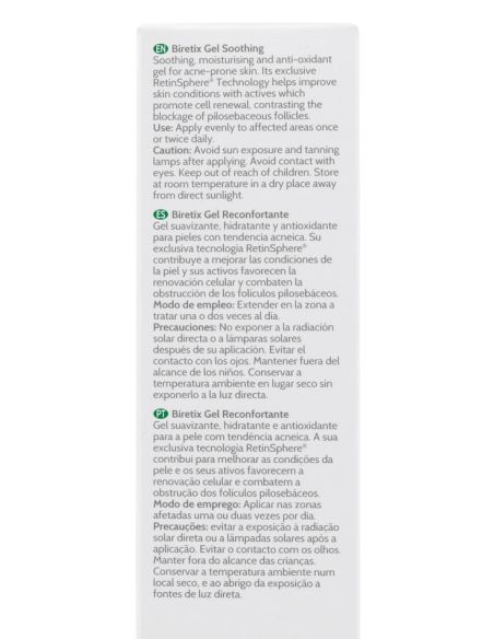 BIRETIX GEL RECONFORTANTE  50 ML