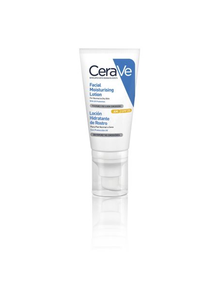 CERAVE LOCION HIDRATANTE DE ROSTRO SPF 25  1 ENVASE 52 ML