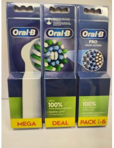 CEPILLO DENTAL ELECTRICO RECAMBIO ORAL-B PRO CROSS ACTION...