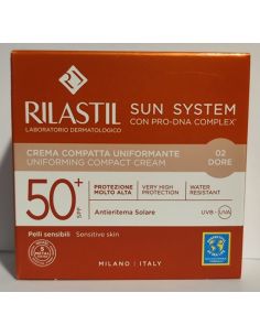 RILASTIL SUN SYSTEM 50+ CREMA COMPACTA  1 ENVASE 10 G...