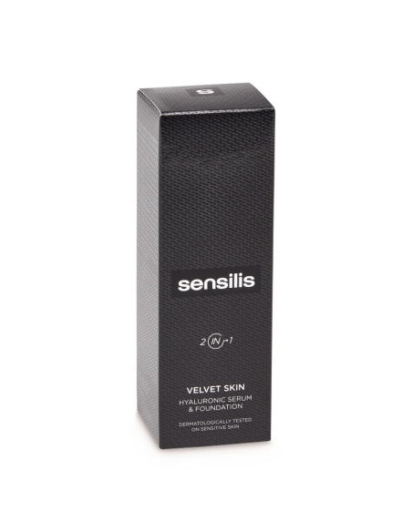 SENSILIS VELVET SKIN HA SERUM&FOUNDATION  1 ENVASE 30 G COLOR 03 MIEL