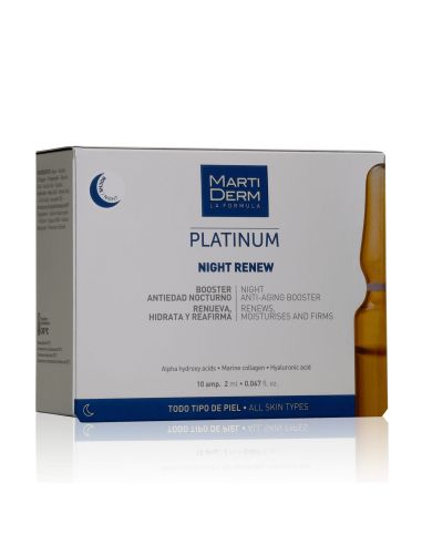 MARTIDERM NIGHT RENEW  10 AMP