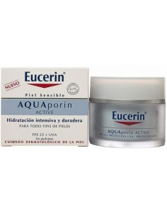 EUCERIN AQUAPORIN ACTIVE CREMA HIDRATANTE FPS25+ 50 ML